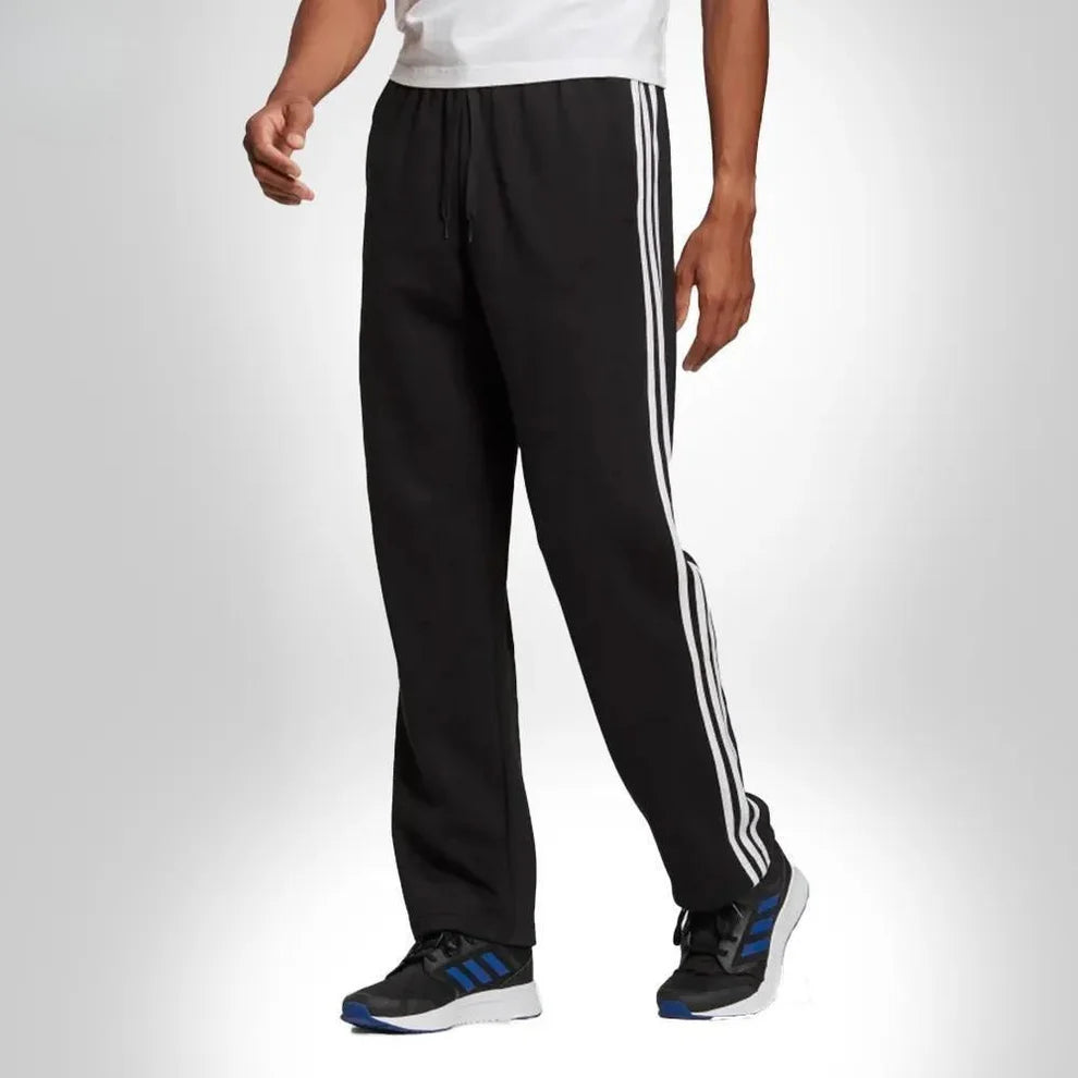 Side Stripes Lose Bottom trouser - Black