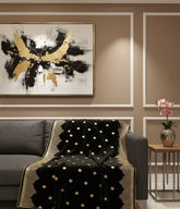 Velvet shawls - Black 121