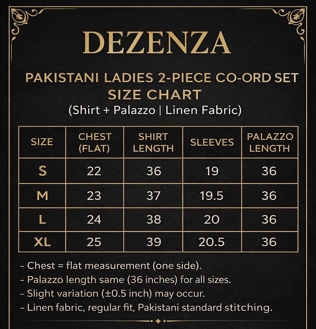 2 Pcs Co-Ord Set EX-012