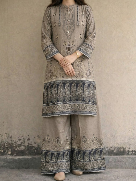 Printed 2 Pcs Co-Ord Set EX-020