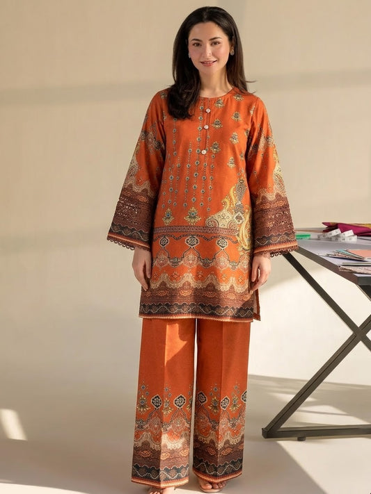 Printed 2 Pcs Co-Ord Set EX-022