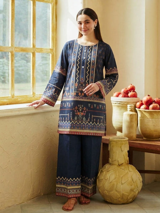 Printed 2 Pcs Co-Ord Set EX-024