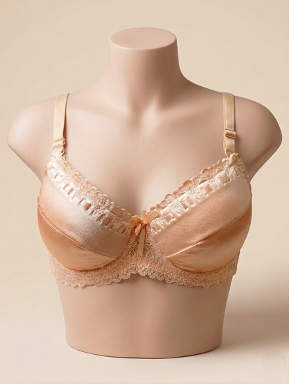 Soft Foam Padded Lace Bra – Daily Comfort & Style