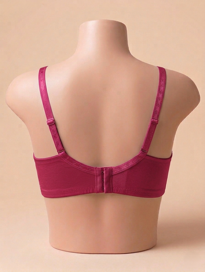 Soft Foam Padded Lace Bra – Daily Comfort & Style