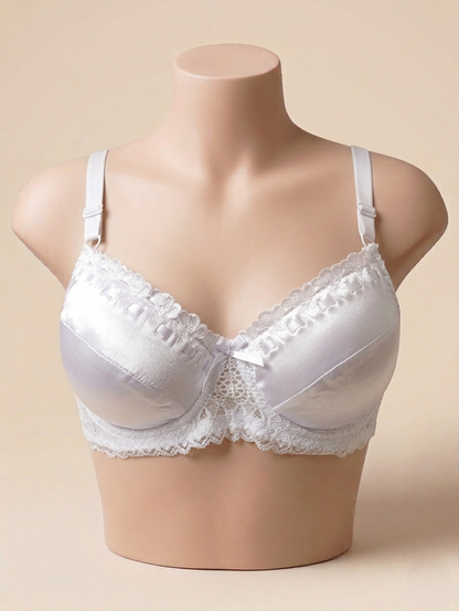 Soft Foam Padded Lace Bra – Daily Comfort & Style