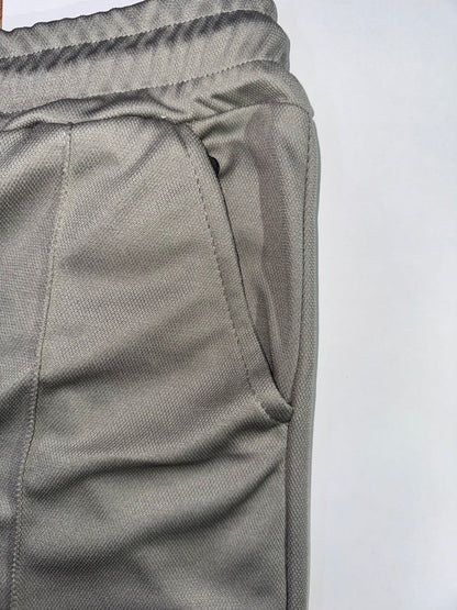STRAIGHT FIT STRIPE TROUSER-GREY