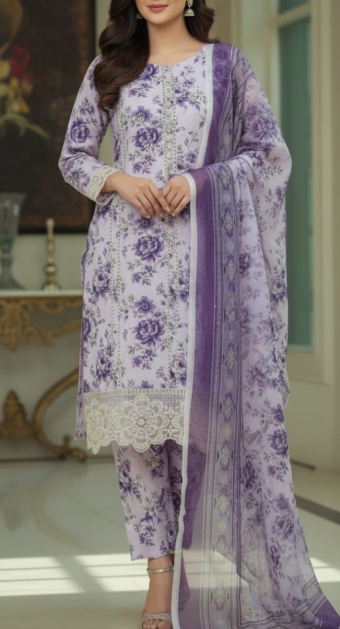 3 Piece - Printed Suite 10014