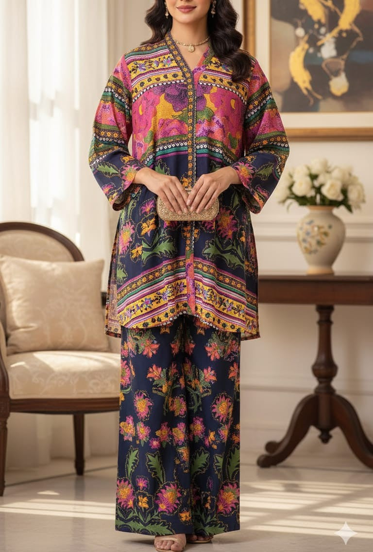 2 Pcs Co-Ord Set EX-012