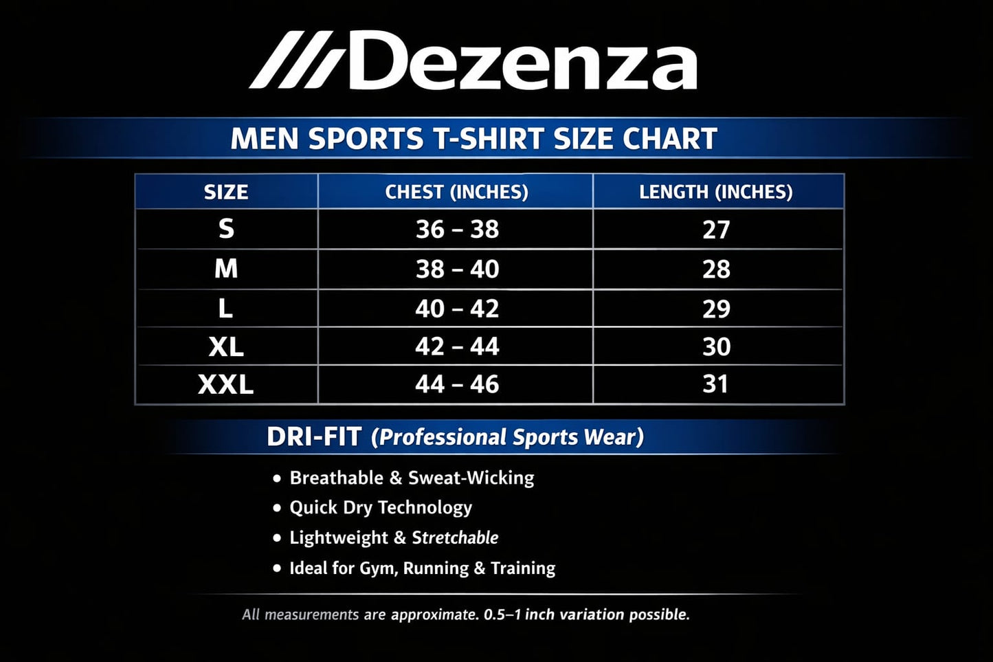 Adidas Men's Dri-Fit Sports T-Shirt Blue Graphic