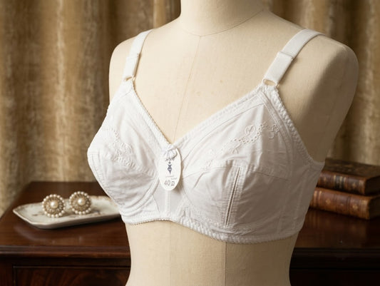 Non Padded Bra For Women (White)